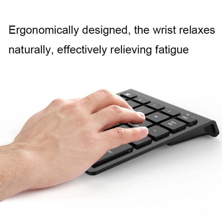 BT302 28 Keys Laptop Mini Wireless Keyboard, Spec:, Bluetooth (Black), Bluetooth (Gray)