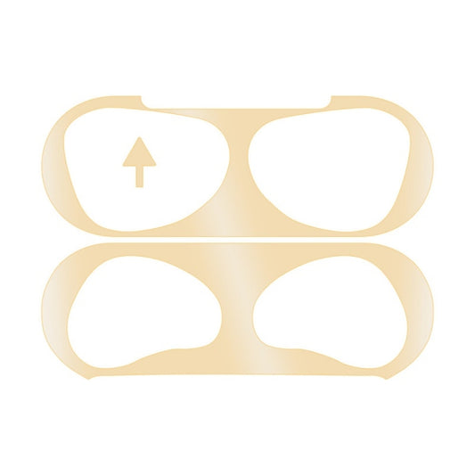 2 PCS Headphone Inner Cover Sticker Dustproof Protective Film For Airpods 3, Black, Gold, Silver, Rose Gold, Red, Green, Blue, Purple