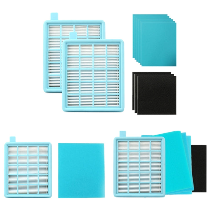 Vacuum Cleaner Accessories For Philips FC8471 / FC8630 / FC9322, Filterx1+Filter Cottonx3+Air Filter Cottonx1, Filterx1+Filter Cottonx3, Filterx2+Filter Cottonx6+Air Filter Cottonx4