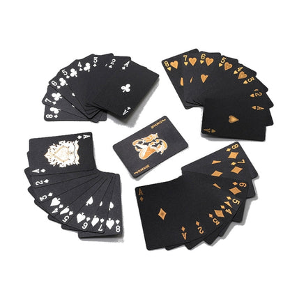 2 jeux de cartes à jouer étanches bronzantes, 2 pokers étanches bronzants