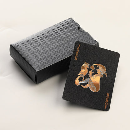 2 jeux de cartes à jouer étanches bronzantes, 2 pokers étanches bronzants