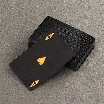 2 jeux de cartes à jouer étanches bronzantes, 2 pokers étanches bronzants