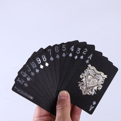 2 jeux de cartes à jouer étanches bronzantes, 2 pokers étanches bronzants