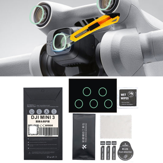MN3-BHM-SF For DJI Mini 3 Pro Sensor + Lens Protector Anti -Scratch And Anti -Bump Accessories, For DJI Mini 3 Pro