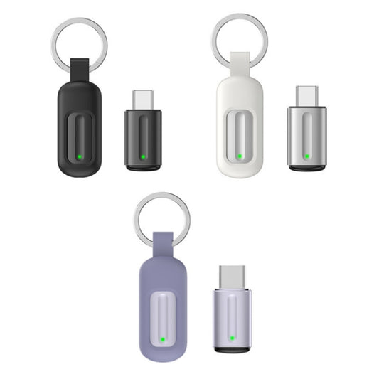 Ocrustar Capsule Mobile Phone Infrared Universal Remote Control, Color: 3-in-1 iOS/Hongmeng/Android Type-C (Black), 3-in-1 iOS/Hongmeng/Android Type-C (Black), 3-in-1 iOS/Hongmeng/Android Type-C (Silver), 3-in-1 iOS/Hongmeng/Android Type-C (Purple)