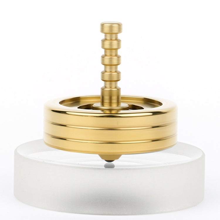 N2 Toupie Fidget en Métal Poli, Jouets de Décompression, Style :, N2 Acier Inoxydable, N2 Laiton