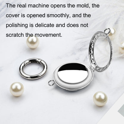 Anti-Lost Plating Keychain Locator Tracker Protective Cover For Airtag, Black Gold, White Gold, Rose Gold, Gold