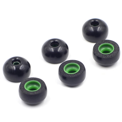 6 PCS Memory Foam Earplugs For TWS Jabra Elite 65T Sony WF-1000XM3 Real Wireless Headset, Large, Medium, Small