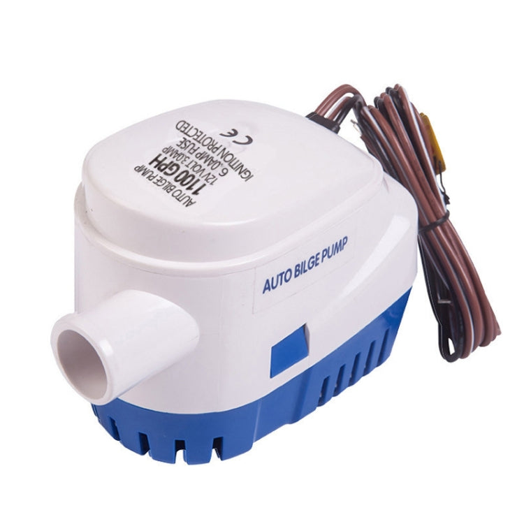 Automatic Bilge Pump Submersible Water Electric Pump For Yacht Marine Boat, 1100GPH-12V Blue, 1100GPH-24V Blue, 750GPH-12V Blue, 750GPH-24V Blue, 600GPH-12V Blue, 600GPH-24V Blue