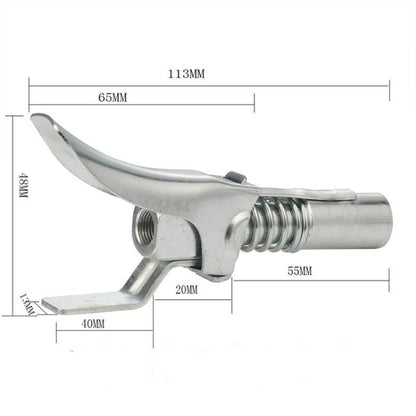 10000PSI Grease Coupler Coupling End Fitting 1/8 Inch NPT Adapter Connector ,Style:, Plastic Package Grease