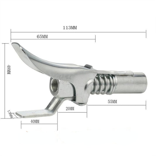 10000PSI Grease Coupler Coupling End Fitting 1/8 Inch NPT Adapter Connector ,Style:, Plastic Package Grease
