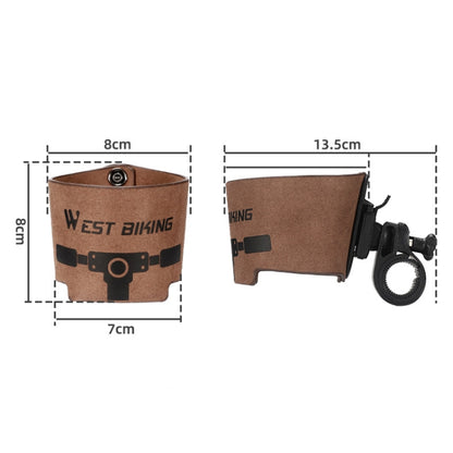 WEST BIKING YP0719298 Bicycle Cup Holder Handlebar Bottle Cage, WEST BIKING YP0719298