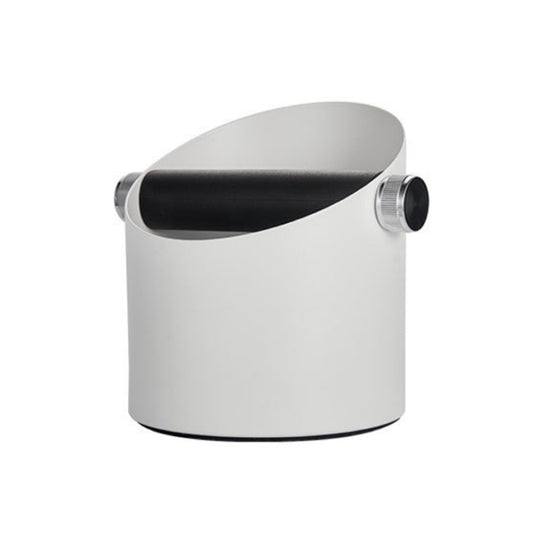 Boîte à poudre de recyclage de résidus de thé au lait pour marc de café, Blanc (alliage d'aluminium), Noir (alliage d'aluminium), Couleur véritable (acier inoxydable), Noir (acier 45)