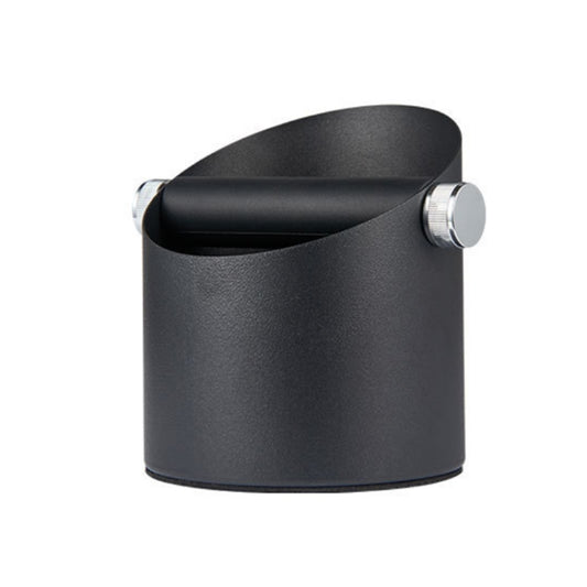 Boîte à poudre de recyclage de résidus de thé au lait pour marc de café, Blanc (alliage d'aluminium), Noir (alliage d'aluminium), Couleur véritable (acier inoxydable), Noir (acier 45)