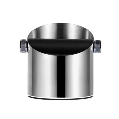 Coffee Waste Bin Milk Tea Residue Recycling Powder Box, White (Aluminum Alloy), Black (Aluminum Alloy), True Color (Stainless Steel), Black (45 Steel)