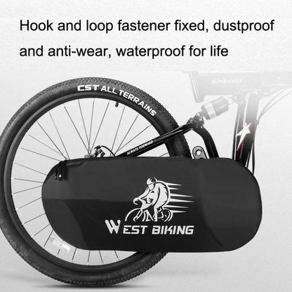 WEST BIKING YP0719301 Bicycle Dust Chain Cover Crankset Protective Cover, WEST BIKING YP0719301 Chain Cover