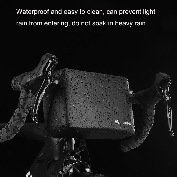 WEST BIKING YP0707298 Bicycle Handlebar Bag Multi-function Messenger Bag Scooter Head Bag, WEST BIKING YP0707298