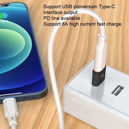Adaptateur USB 3.0 Type-C HOWJIM HJ003, 10 pièces, charge et transfert de données, argent, noir, rouge