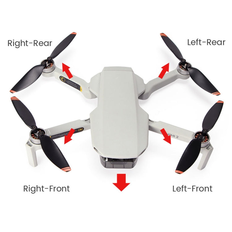 Front and Rear Arm Tripod Shells For DJI Mavic Mini 2 / SE, For DJI Mavic Mini 2 / SE(Right Front), For DJI Mavic Mini 2 / SE(Left Rear), For DJI Mavic Mini 2 / SE(Right Rear), For DJI Mavic Mini 2 / SE(Left Front)