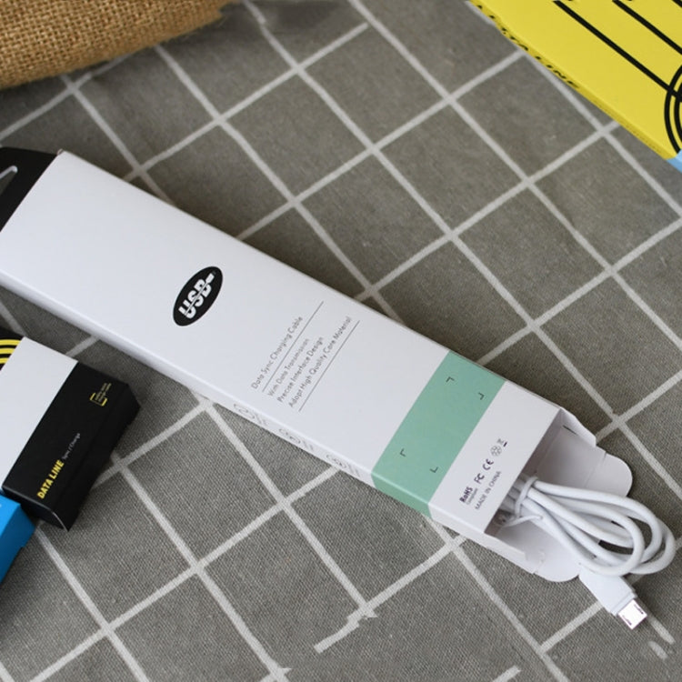 50 PCS Data Cable Packaging Carton Mobile Phone Charging Cable Storage Box