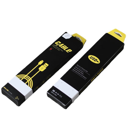 50 PCS Data Cable Packaging Carton Mobile Phone Charging Cable Storage Box