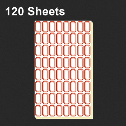 2 Bags Handwritten Self-adhesive Small Label Stickers, 4608 Red 50x28mm, 4608 Blue 50x28mm, 4621 Red 26x15mm, 4621 Blue 26x15mm, 4622 Red 28x20mm, 4622 Blue 28x20mm, 4623 Red 28x20mm, 4623 Blue 28x20mm, 4625 Red 37x25mm, 4625 Blue 37x25mm              ...