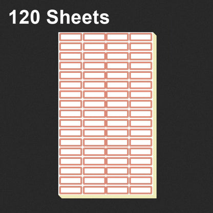 2 Bags Handwritten Self-adhesive Small Label Stickers, 4608 Red 50x28mm, 4608 Blue 50x28mm, 4621 Red 26x15mm, 4621 Blue 26x15mm, 4622 Red 28x20mm, 4622 Blue 28x20mm, 4623 Red 28x20mm, 4623 Blue 28x20mm, 4625 Red 37x25mm, 4625 Blue 37x25mm              ...