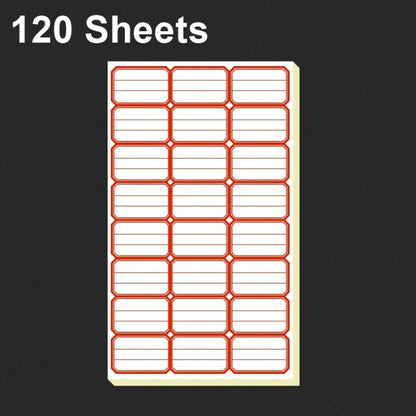 2 Bags Handwritten Self-adhesive Small Label Stickers, 4608 Red 50x28mm, 4608 Blue 50x28mm, 4621 Red 26x15mm, 4621 Blue 26x15mm, 4622 Red 28x20mm, 4622 Blue 28x20mm, 4623 Red 28x20mm, 4623 Blue 28x20mm, 4625 Red 37x25mm, 4625 Blue 37x25mm              ...