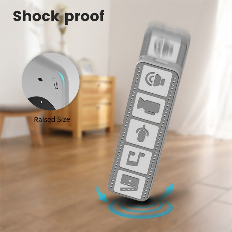 Silicone Remote Controller Waterproof Anti-Slip Protective Cover For Apple TV 4K 2021, (Black), (Gray White), (Luminous Color), (Brown)