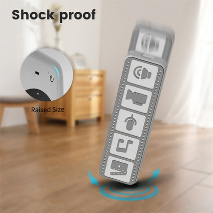 Silicone Remote Controller Waterproof Anti-Slip Protective Cover For Apple TV 4K 2021, (Black), (Gray White), (Luminous Color), (Brown)
