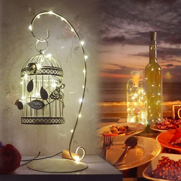 LED Wine Cork Christmas Decorative String Lights, Spec:, 1m 10 lights, 2m 20 lights