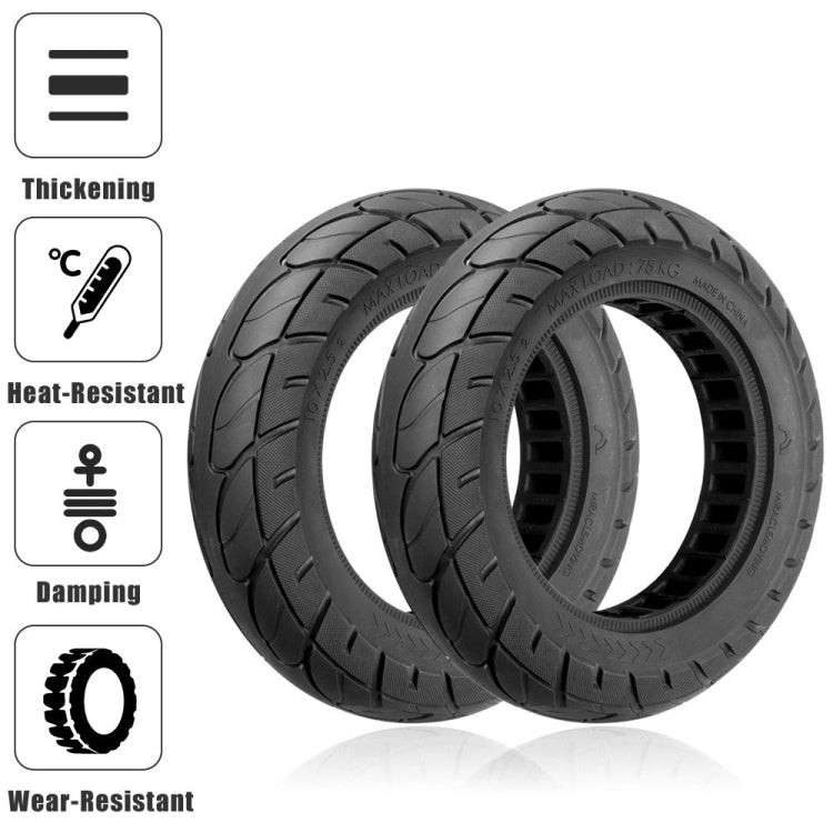 X0375 Electric Scooter 10 inch Explosion-proof Rubber Tire For Ninebot Max G30, X0375 For Ninebot Max G30