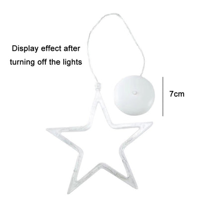 Christmas Decoration LED Sucker Festive Atmosphere Hanging Light