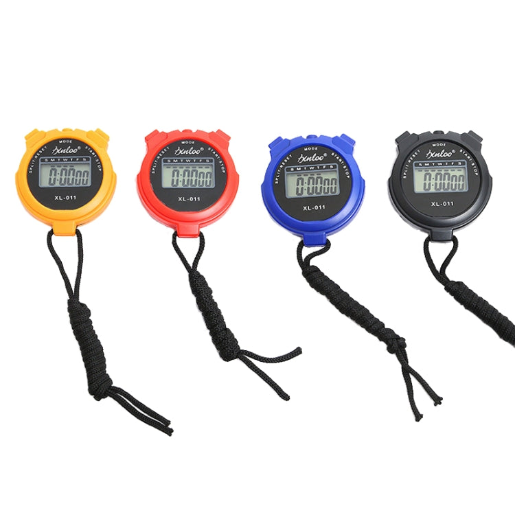 Chronomètre d'entraînement électronique de fitness XINLONG XL-011 avec affichage et mémoire unique, XL-011 Noir, XL-011 Bleu, XL-011 Rouge, XL-011 Orange