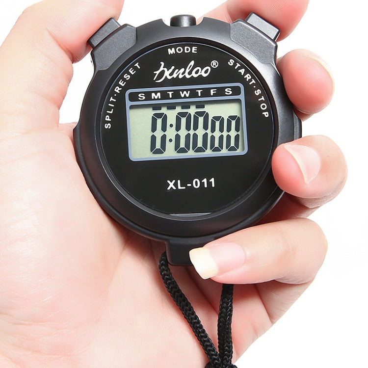Chronomètre d'entraînement électronique de fitness XINLONG XL-011 avec affichage et mémoire unique, XL-011 Noir, XL-011 Bleu, XL-011 Rouge, XL-011 Orange