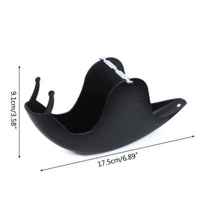 Porte-spirale anti-moustique en forme d'escargot, ignifuge, noir, blanc