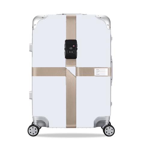 Luggage Reinforcement Straps Fixed Protective Rope With Combination Lock, Red, Blue, Black, Khaki, Purple, Orange, Customs Lock Red, Customs Lock Blue, Customs Lock Black, Customs Lock Khaki, Rainbow