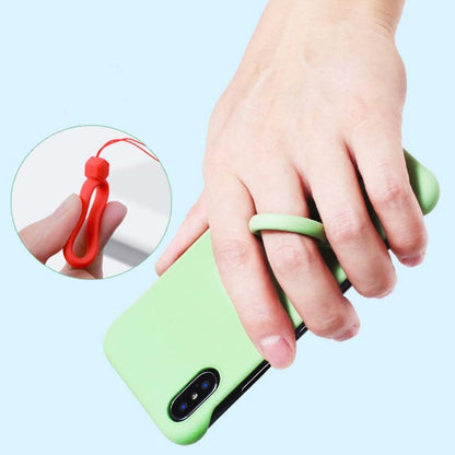 10 PCS Silicone Ring Mobile Phone Lanyard Water Bottle Anti-fall Pendant, Midnight Blue, Clove Purple, Vitality Red, Lemon Yellow, Classic Black, Matcha Green, Sand Pink, Lavender Gray, Dark Night Green, White, Tea Red, Coral Orange