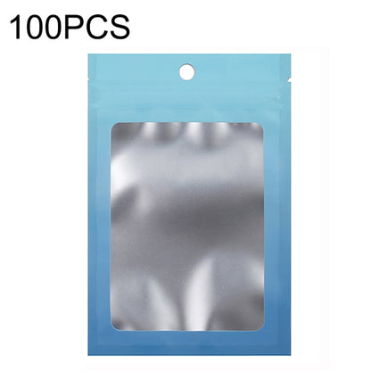 100PCS Aluminum Foil Ziplock Bag Jewelry Data Cable Sealed Packaging Bag, Size:, 7.5x10cm (Pink Gradually Purple), 7.5x10cm (Blue Gradually Pink), 7.5x10cm (Blue Gradient), 7.5x10cm (Yellow Gradient), 8.5x13cm (Pink Gradually Purple)                   ...
