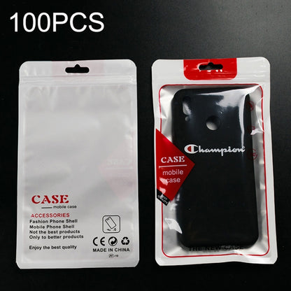 100PCS Phone Case Translucent Yin Yang Self-sealing Packaging Bag, 12x21cm(Blue), 12x21cm(Green), 12x21cm(Yellow), 12x21cm(Black), 12x21cm(Red)