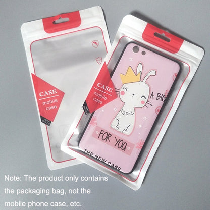 100PCS Phone Case Translucent Yin Yang Self-sealing Packaging Bag, 12x21cm(Blue), 12x21cm(Green), 12x21cm(Yellow), 12x21cm(Black), 12x21cm(Red)