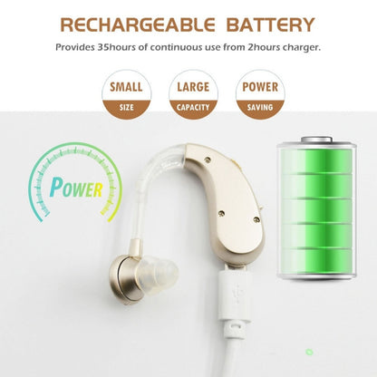 Hearing Aid Audiphones Sound Amplifier, EU Plug, US Plug