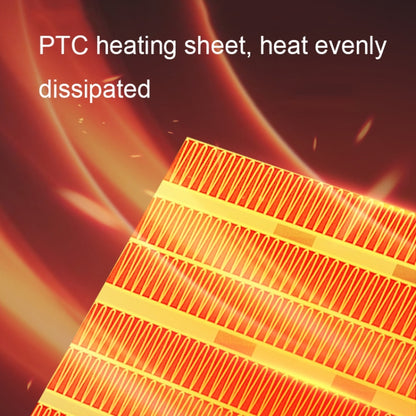 XH-1201 Winter Desktop Small Heater Quiet Fast Heat PTC Electric Heater, US Plug