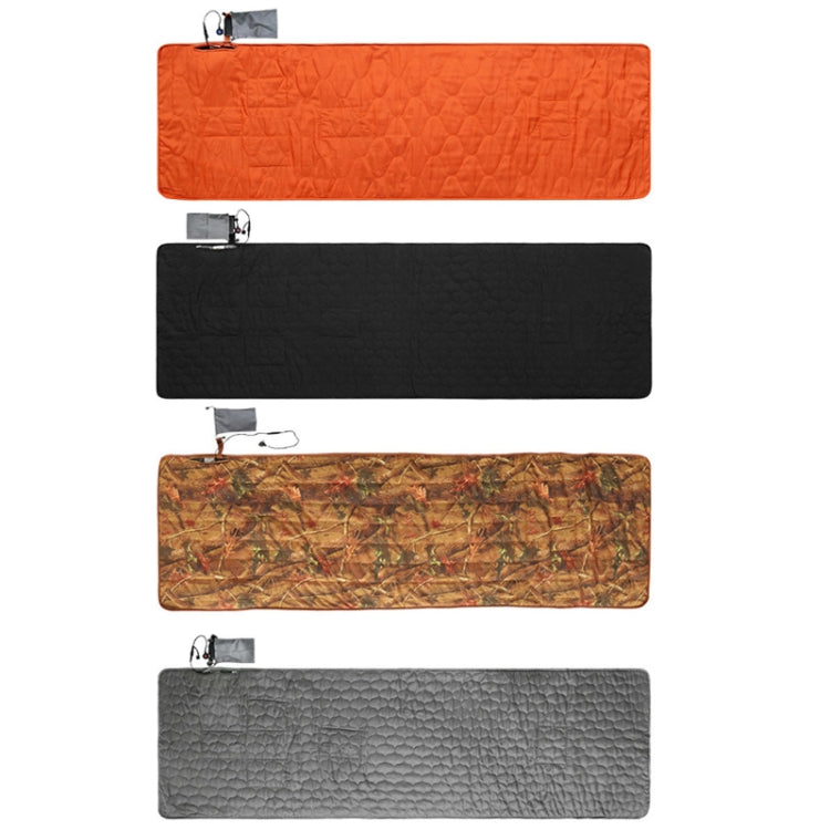 Winter Outdoor Camping Smart Portable Heating Sleeping Pad, 198x61cm Orange, 198x61cm Black, 198x61cm Gray, 198x61cm Flower