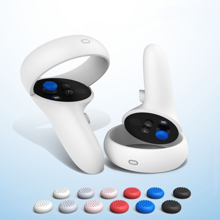 Peripheral Button VR Handle Rocker Silicone Protective Cover, For Meta Quest 2, Handle Rocker Protector (Pink), Handle Rocker Protector (Red), Handle Rocker Protector (Blue), Handle Rocker Protector (Black), Handle Rocker Protector (Grey)              ...