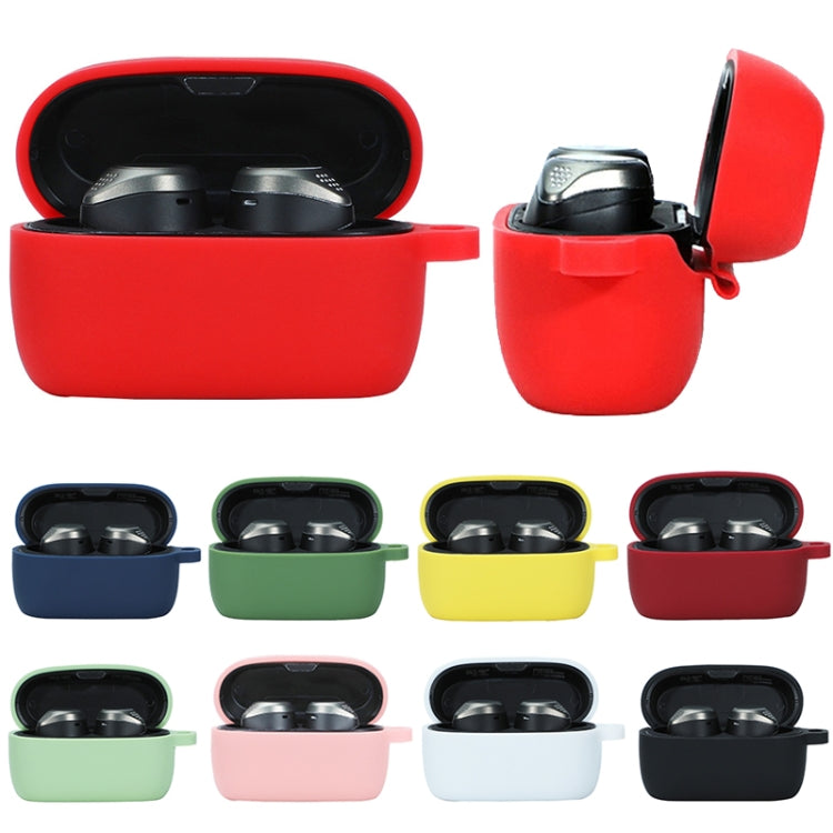 For Jabra Elite75T Sports Bluetooth Headphones Soft Silicone Case with hooks