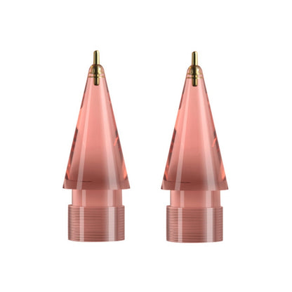 For Apple Pencil 1/2 2pcs Stylus Transparent Replacement Needle Nib, Spec: