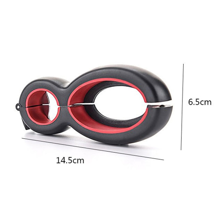 6 In 1 Simple Can Opener Multifunctional Plastic Bottle Opener