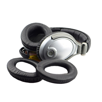 2 PCS Headset Earmuffs Sponge Case For Sennheiser PXC450/PXC350/PC350, Spec:, Protein, Black Velvet, Brown Velvet, Frosted Leather, Wrinkled Leather