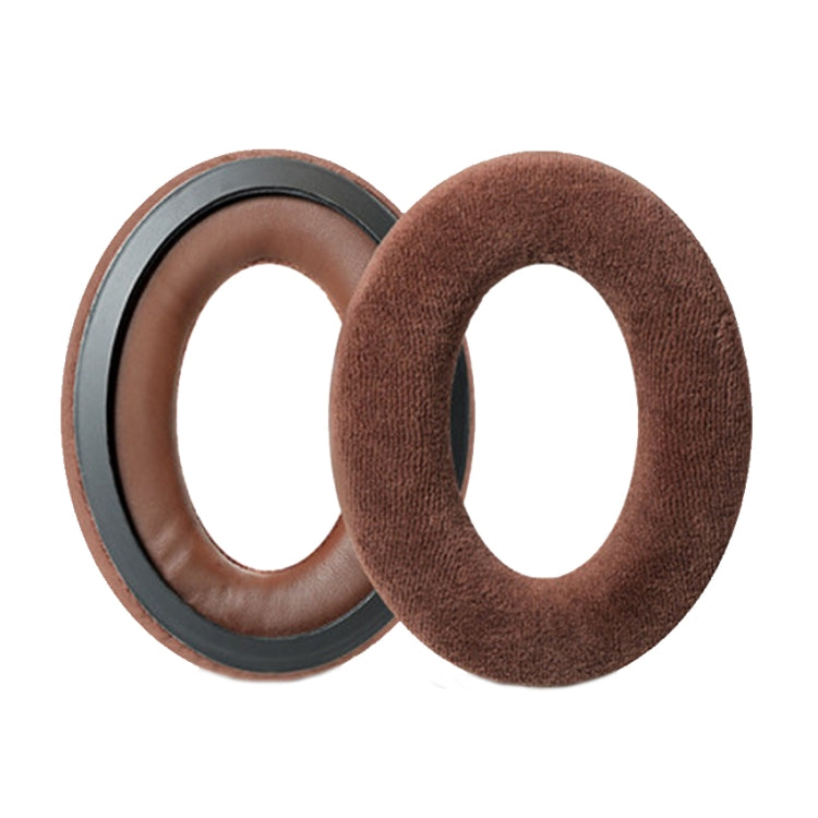 2 PCS Headset Earmuffs Sponge Case For Sennheiser PXC450/PXC350/PC350, Spec:, Protein, Black Velvet, Brown Velvet, Frosted Leather, Wrinkled Leather